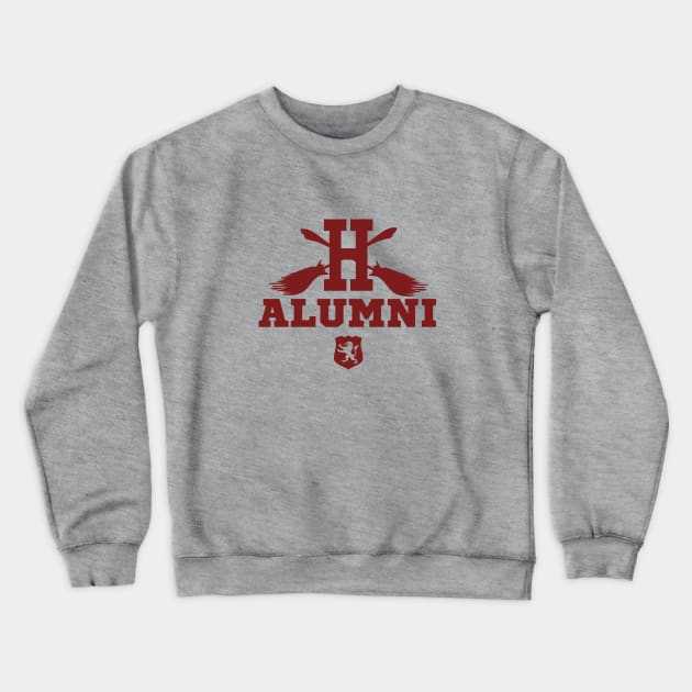 Wizarding Lion Alumni Crewneck Sweatshirt by Cmmndo_Sev